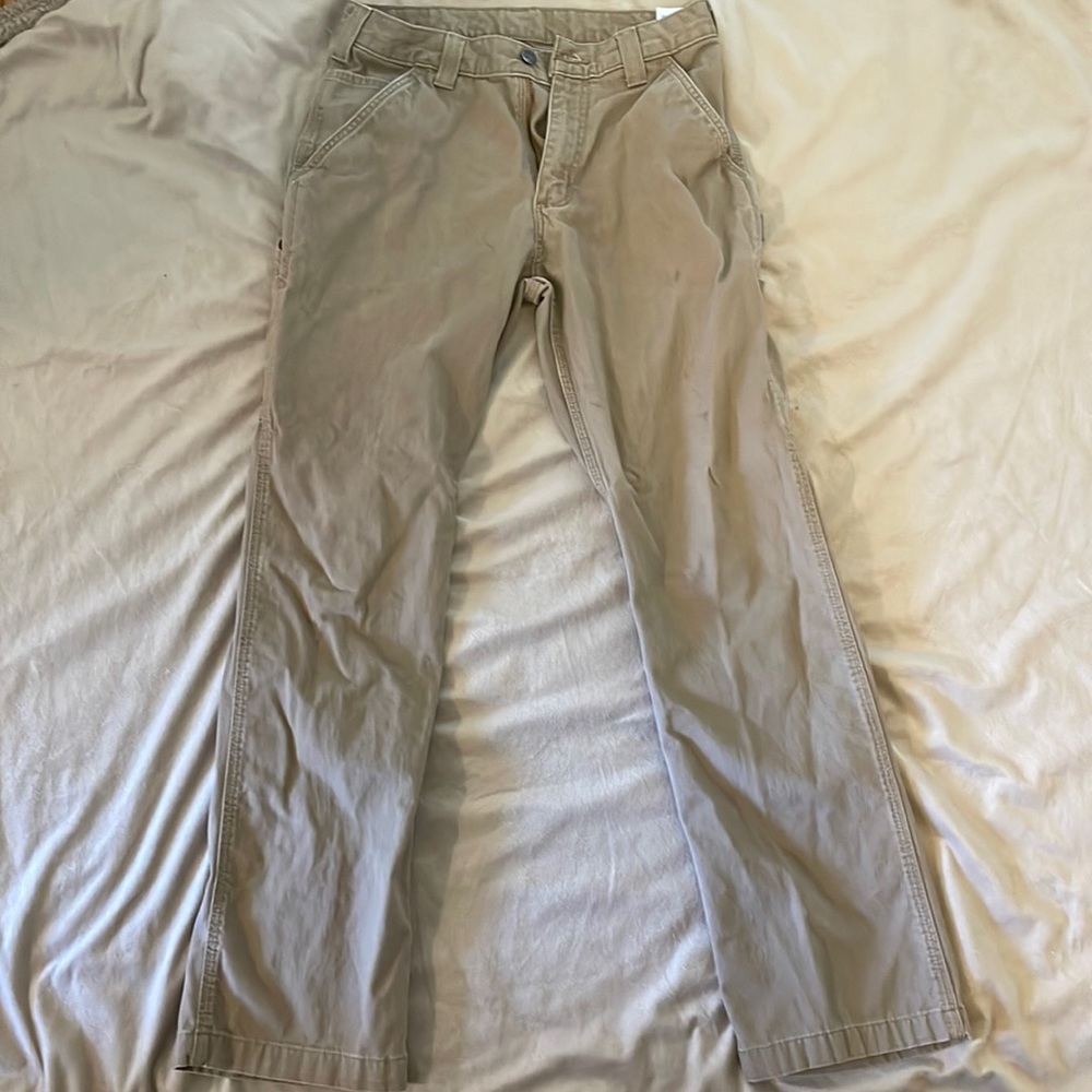 Tan carhartt khakis